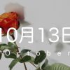 【10月13日】今日の花言葉 | レズ風俗キャストもあブログ