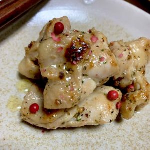 ピンクペッパー料理